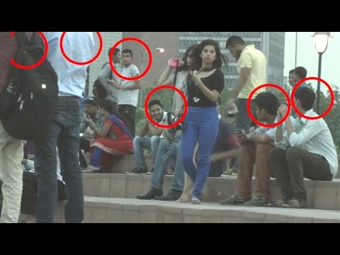 Shocking Harassing Women Experiment In Public - [Please Share for Message] Social Experiment