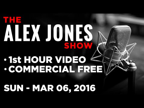 AJ Show (1st HOUR VIDEO Commercial Free) Sunday 3/06/2016: News & Commentary