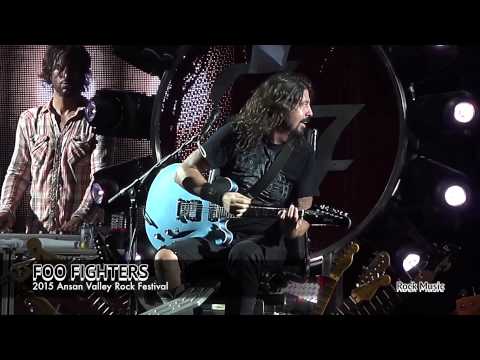 Foo Fighters (Full Concert) @ 2015 ANSAN M VALLEY ROCK FESTIVAL