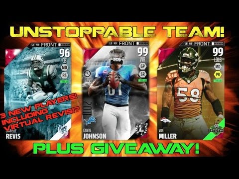 DOMINATING OPPONENTS! 3 New Players w/ Virtual Revis!? Giveaway! Madden Ultimate Team 16