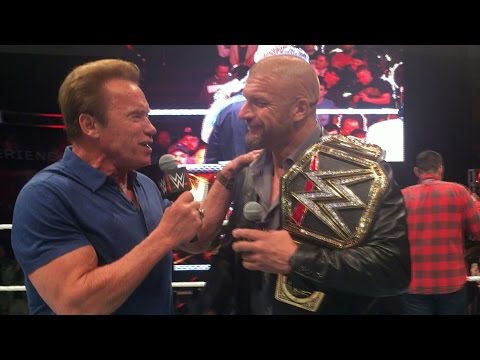 Triple H & Arnold Schwarzenegger do Q&A at Arnold Sports Festival: WWE.com Exclusive, March 5, 201..