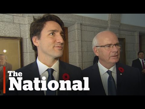 Behind-the-scenes of Justin Trudeau's first day as Prime Minister