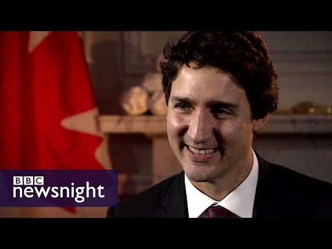 Justin Trudeau on Syria, Republicanism, and being a sex symbol - BBC Newsnight