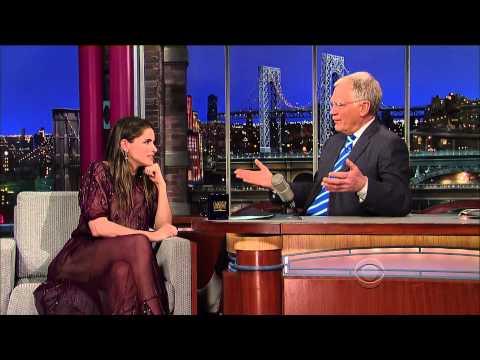 Amanda Peet on David Letterman