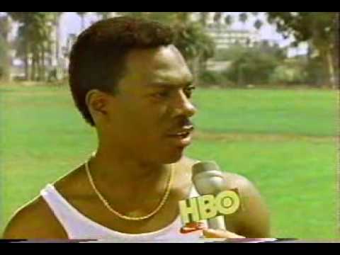 Joe Piscopo w/ Eddie Murphy as Carl Lewis