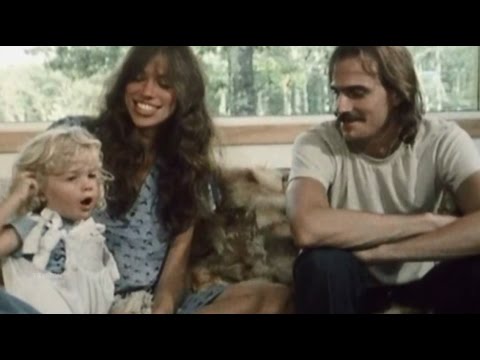 James Taylor & Carly Simon at home - 1977