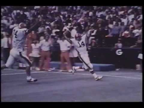 1973 Georgia Bulldogs at Tennessee Volunteers - Larry Munson call and comments