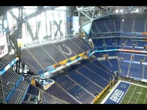 Lucas Oil Stadium Tour & Super Bowl Village (1-29-12)