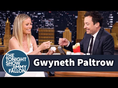 Gwyneth Paltrow and Jimmy Eat Her Goop Skincare Line