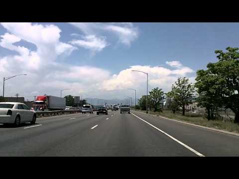 Driving Around Denver, Colorado: I-70, 25, Downtown