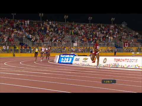 Women`s 4X400m relay Final - pan am games Toronto 2015