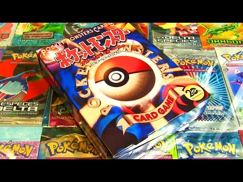 Ouverture du Deck Pokémon Set de Base Japonais 20th Anniversary ! De 1996 à 2016, le CHANGEMENT !