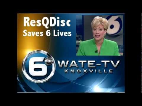 Ch 6 News Knoxville,TN- 6 Lives Saved by ResQDisc- Water Rescue Story