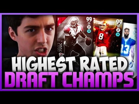 THE HIGHEST RATED DRAFT! MADDEN 16 EXTREME DRAFT CHAMPIONS