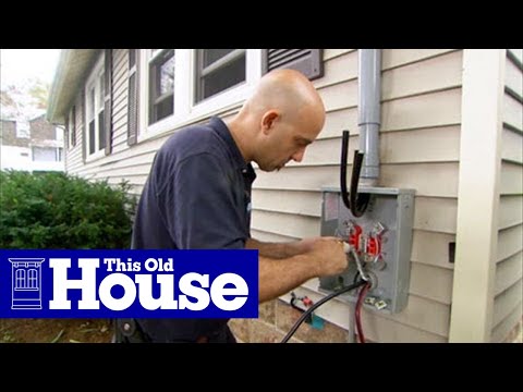 How to Upgrade an Electric Meter to 200-Amp Service - This Old House