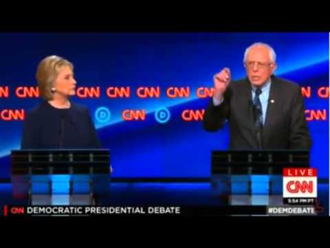 Bernie Sanders & Hillary Clinton Clash On Holding Gun Manufacturers & NRA Accountable