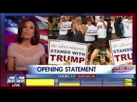 Judge Jeanine Pirro Opening Statement - Donald Trump Trashed By Romney & GOP Elites - Wow!