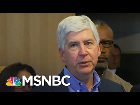 Michigan Gov. Rick Snyder Asks Feds To Cover Flint Kids' Health | Rachel Maddow | MSNBC