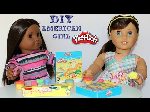 DIY American Girl Play Doh Craft