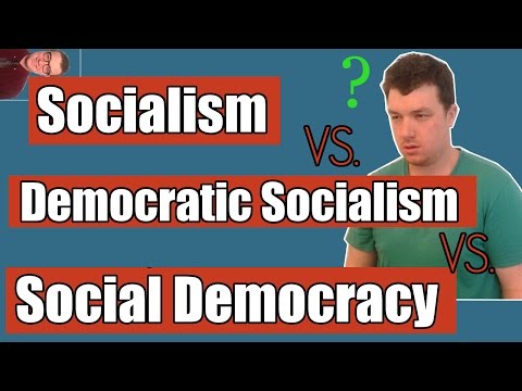 Socialism vs Democratic Socialism vs Social Democracy vs Capitalism vs Communism Explanation