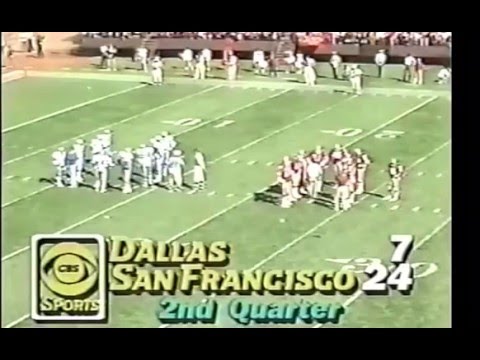 Dallas Cowboys vs San Francisco 49ers 1981