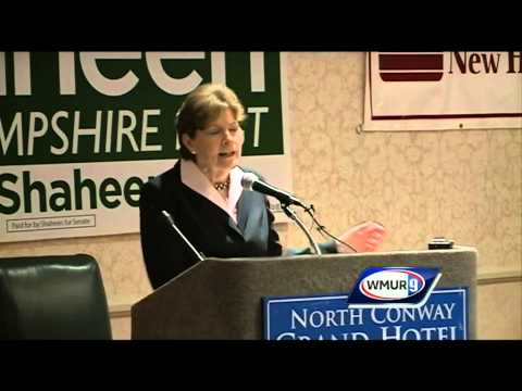 Scott Brown, Sen. Jeanne Shaheen debate