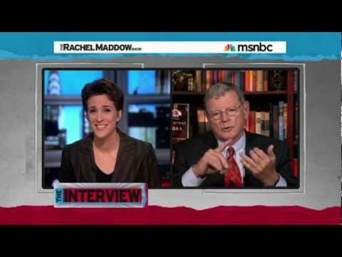 Rachel Maddow Confronts James Inhofe (Part 2/3)