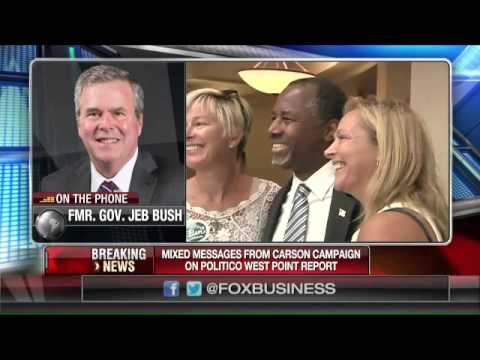 Jeb Bush: I trust Ben Carson over Politico