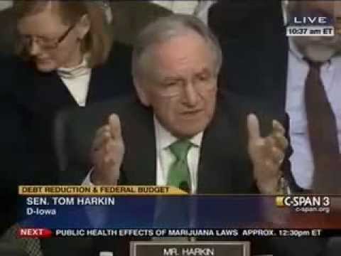 We Don't Have A Spending Problem Senator Tom Harkin