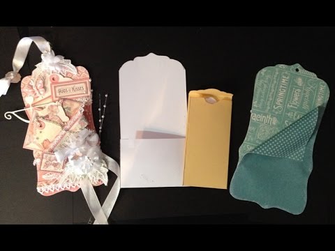 How to make tag pockets on and for tags