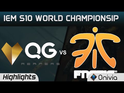 QG vs FNC Highlights Game 2 IEM 10 Katowice World Championship Group B Qiao Gu vs Fnatic