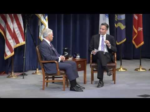 Sec Def Chuck Hagel and Jim Sciutto: Live town hall at U.S. Naval War College