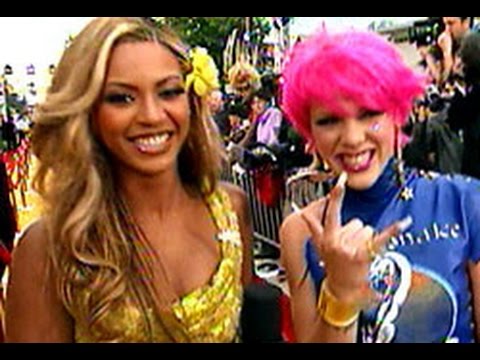 Beyoncé interviews Pink [MTV Movie Awards]