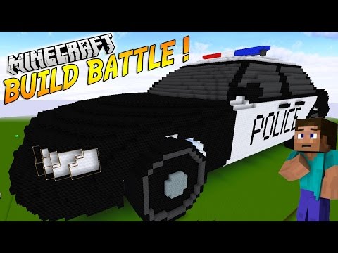 LA POLICE EST DANS LA PLACE ! | BUILD BATTLE | Minecraft