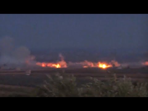 Russia Launches Cluster Bomb Attack - Syria