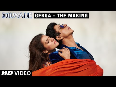 Making of Gerua | Kajol, Shah Rukh Khan | Dilwale | A Rohit Shetty Film