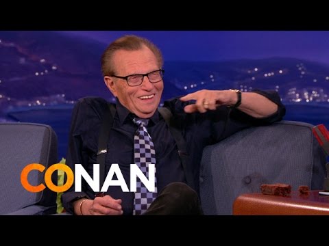 Larry King, Conan & Andy Split A Pot Brownie