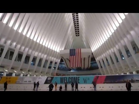 New York, New York - World Trade Center Oculus Opening Day HD (2016)