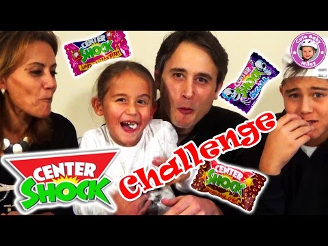 Center Shock Challenge - Wir testen Kaugummis - Kanal für Kinder