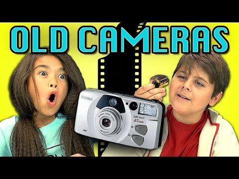 KIDS REACT TO OLD CAMERAS