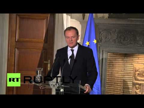 Greece: 'Do not come to Europe,' EU's Tusk tells economic migrants