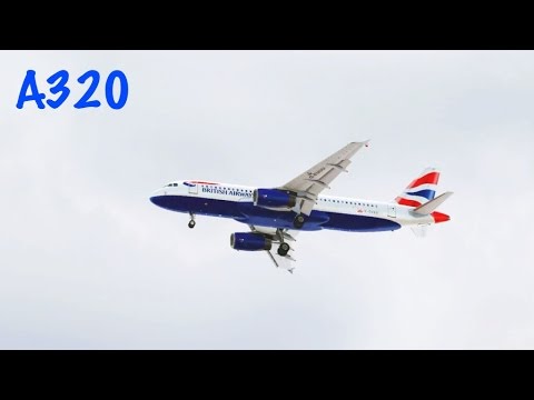 FSX British Airbus A320 Landing @ Luxembourg ( Outside ) RWY 06 ( HD )