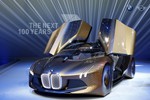 German car manufacturer BMW presents the 'Vision Next 100' concept car during the 100th anniversary celebrations in Munich, Germany, Monday, March 7, 2016.