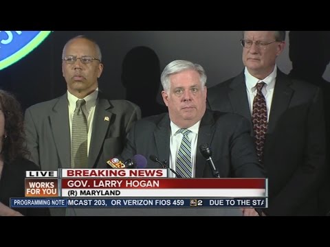 Maryland Gov. Larry Hogan deploys National Guard to support Baltimore Police