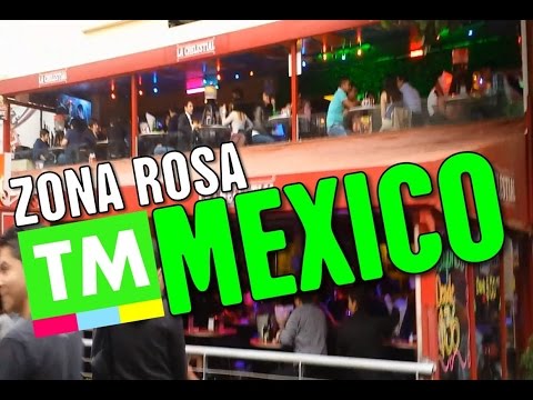 Walk Around Zona Rosa in Mexico City