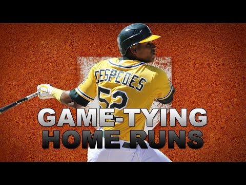 MLB: Game-Tying Home Runs