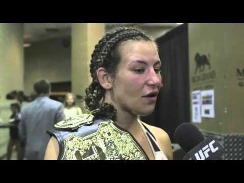 UFC 196: Miesha Tate Backstage Interview