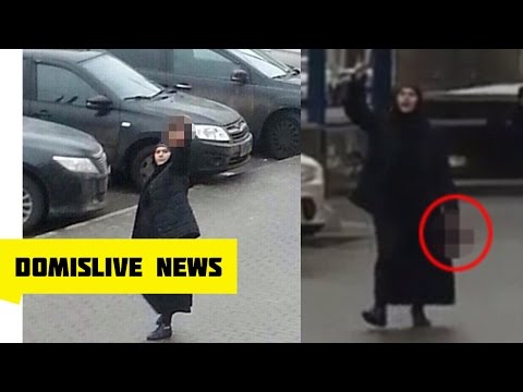 Shocking Video Woman Carrying Child's Head Shouting 'Allahu Akbar' In Moscow