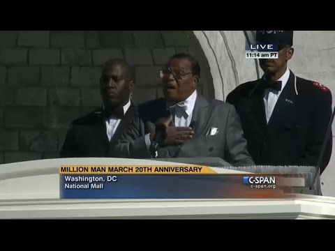 Million Man March 2015 | Louis Farrakhan DC Rally Justice or Else Nation of Islam Farrakhan