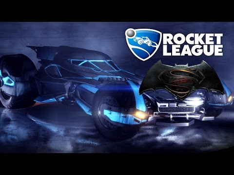 BATMOBILE - Rocket League Gameplay (Batman v Superman: Dawn of Justice Car Pack)